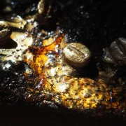 Kaffeekunst Keilrahmen – Kaffeesack & Kaffee, Mixed Media