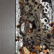 Kaffeekunst Massivholzrahmen – Siebträger-Design Weiß