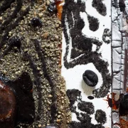 Kaffeekunst Massivholzrahmen – Siebträger-Design Weiß