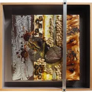 Kaffeekunst Massivholzrahmen – Siebträger-Design Latte