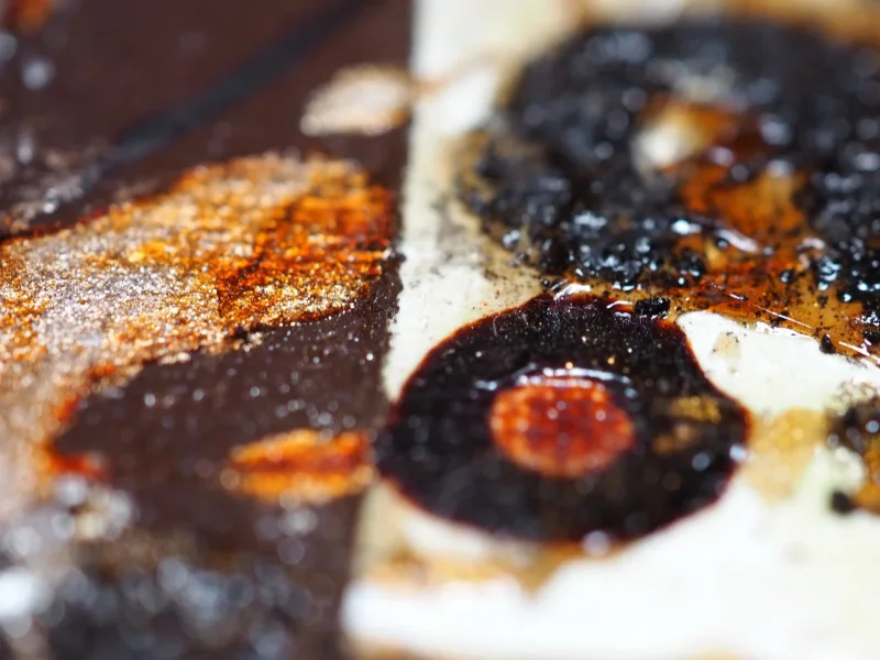 Kaffeekunst Massivholzrahmen – Siebträger-Design Latte