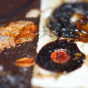 Kaffeekunst Massivholzrahmen – Siebträger-Design Latte