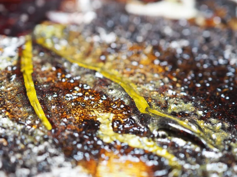 Kaffeekunst Massivholzrahmen – Siebträger-Design Latte