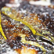 Kaffeekunst Massivholzrahmen – Siebträger-Design Latte