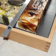 Kaffeekunst Massivholzrahmen – Siebträger-Design Latte