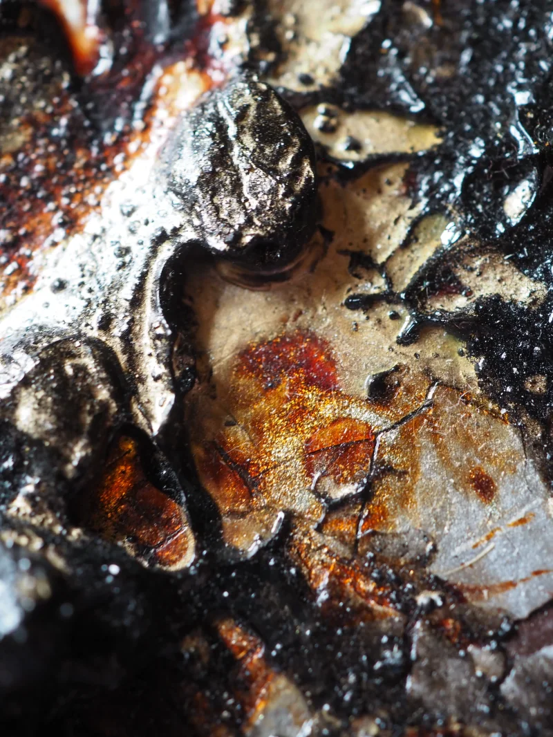 Kaffeekunst Massivholzrahmen – Anthrazit