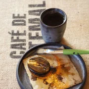 Kreativ Workshop, Malen mit Kaffee
