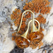 Ohrhänger Bernstein