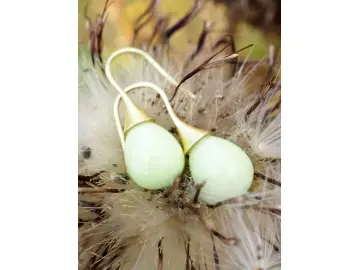 Ohrhänger Chrysopras AAA